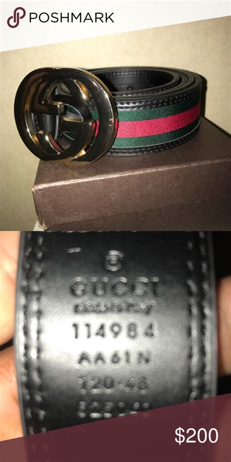 real gucci belt stamp|Gucci belt for sale.